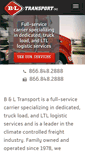 Mobile Screenshot of bl-transport.com
